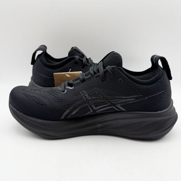 Asics Women Gel-Nimbus 26 Running Sneaker US 10.5 Wide Black Athletic NIB - Picture 8 of 13